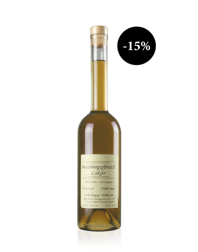 Weinbergpfirsich Likör