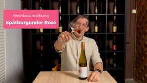 Spätburgunder Rosé, süß